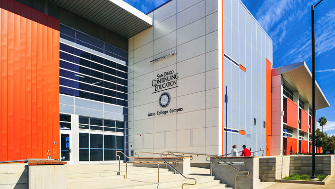San Diego Continuing Education Mesa College Campus