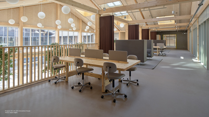 Office environment at LKR Innovation House